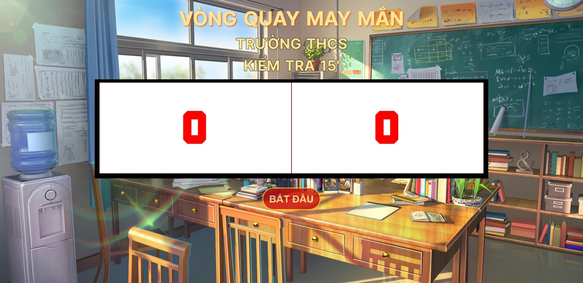 quay số may mắn miễn phí